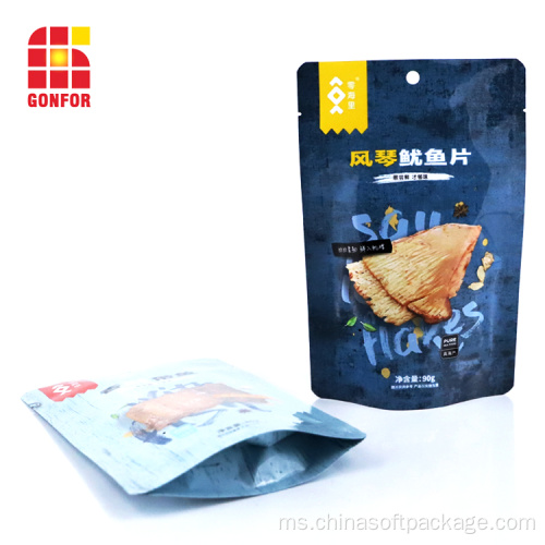 Aluminium Pouch Stand Up Bag For Packaging Seafood